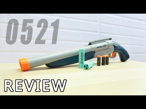 SPRENO 0521 Short Double Barrel Break Action Shell Ejecting Nerf Blaster
