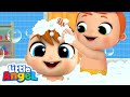 Bubble Bath Song | Little Angel Kids Songs & Nursery Rhymes