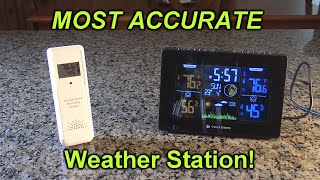 MOST ACCURATE Weather Station Wireless Indoor/Outdoor Thermometer VUCATIMES W1 REVIEW