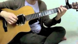 the HIATUSのTales Of Sorrow Streetをソロギター（アコギ）で弾いてみた