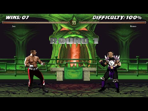 Mortal Kombat Kollection 2025 Jax MK2 Playthrough