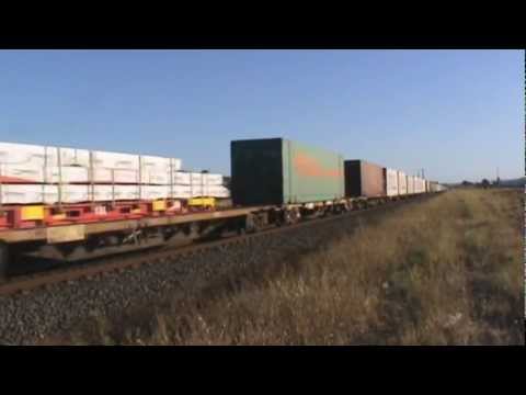 NR75 - NR119 with Sadliers loading through Corio