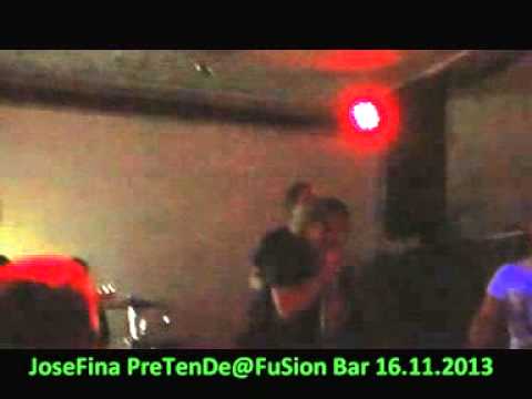 JoseFina PreteNde@En Vivo en FuSion Bar Microcentro  16 11 2013 (show)
