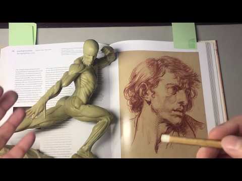 Reilly Method Fundamentals Facial Anatomy Demo of Renaissance Portrait Drawing : Part 1 - SWS #021