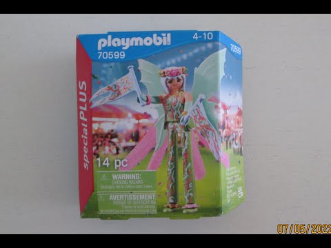 OUVERTURE DE BOÎTE PLAYMOBIL FÉE 70599