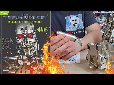 Build The Terminator T-800 Issue 52 - Assemble A Muscle And Fit Another Pelvic Plate (Speed Build)