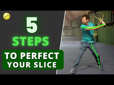 Perfect Your Tennis Slice Backhand in 5 Steps - Slice Backhand Technique Lesson