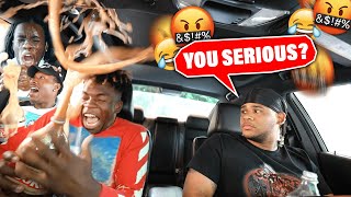 I TRICKED AMP TO DO COCA COLA VS MENTOS IN A CAR! 😂🤯😡