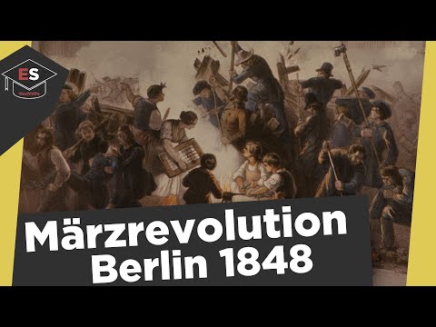March Revolution Berlin 1848 - Barricades in Berlin - Cause, Process, Consequence - March Revolut...