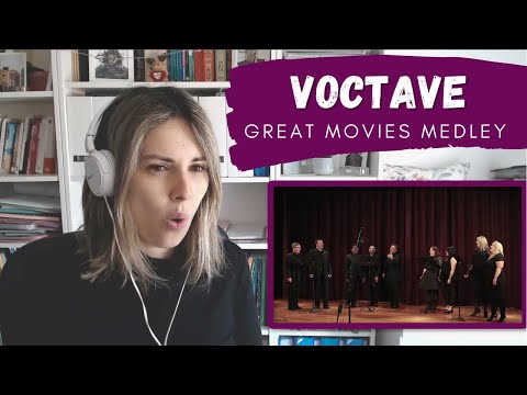 REACTING TO Voctave Great Movies Medley
