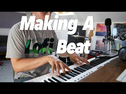 Making a Lofi Hip Hop Beat From Scratch Using E - Piano [Idea Creation + Track Building]