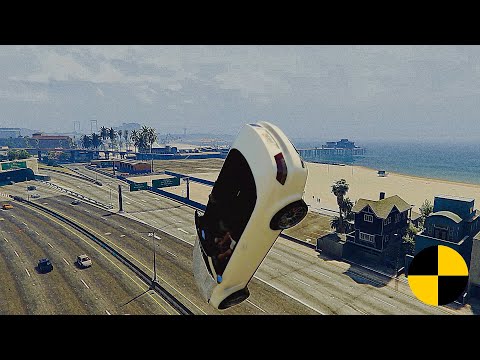 GTA 5 Real Car Crash Test V.I 68