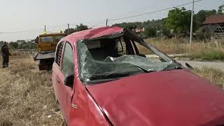 l-auto-dell-operaio-di-guardia-lombardi-finita-fuori-strada-lungo-la-fondo-valle