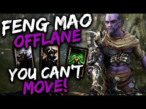 Paragon Feng Mao Gameplay - 480 MOVEMENT SPEED SLOW!!!