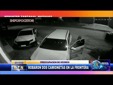 Robaron dos camionetas en Salvador Mazza. El informe . Reporter Tartagal 
