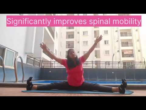 Parivrtta Upavistha Konasana (Revolved Seated Angle Pose)