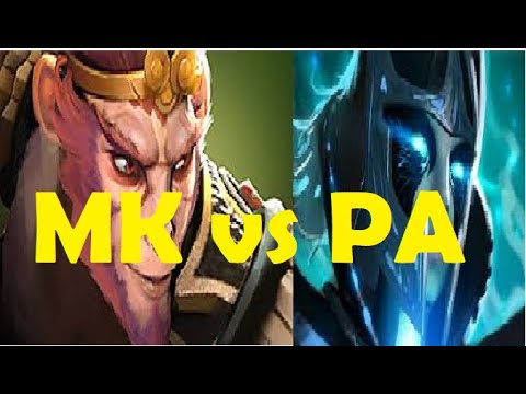 Dota2 - Monkey King Vs Phantom Assassin - Hero Comparison - Map 7.26 - MK Vs PA - Hard Carry