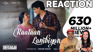 Raataan Lambiyan - Official Video REACTION | Shershaah | Sidharth - Kiara | Tanishk B | Jubin