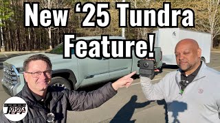 NEW 2025 Tundra & Sequoia Feature a "must-have" for Trailering!