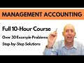 Full Management Accounting Course In One Video 10 Hours