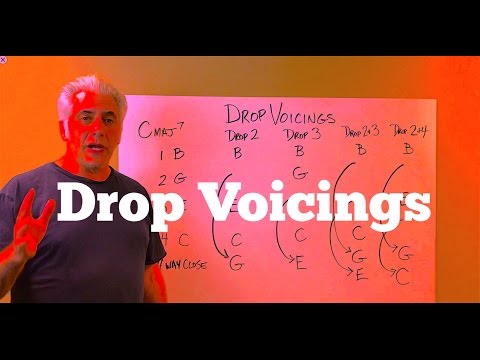 Music Theory - Drop Voicings