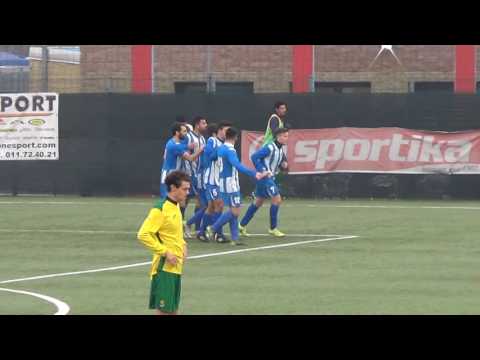 Promozione Victoria Ivest - GassinoS.R.: gol di Fabio Mina