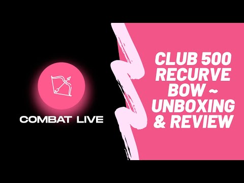 HIM vs HER ARCHERY CHALLENGE | Club500 Recurve Bow ~ Unboxing and Review | Combat Vlog Ep #3