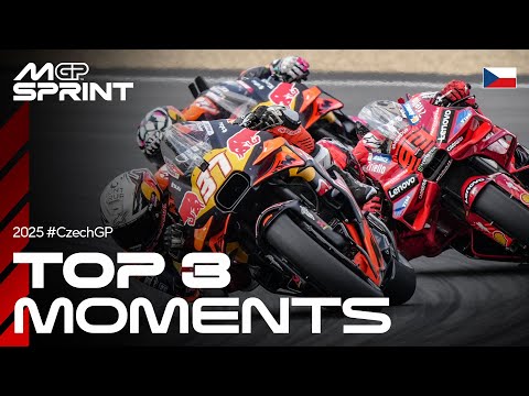 Top 3 Tissot Sprint Moments 💨 | 2025 Czech GP