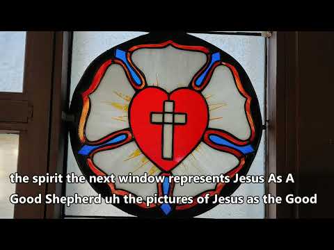 History of Mount Zion stained glass windows with Svend Jensen