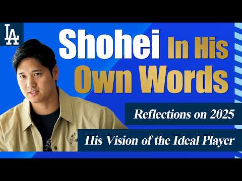 The Ideal Player I Strive to Be | Shohei Ohtani Reflects on the 2025 Season