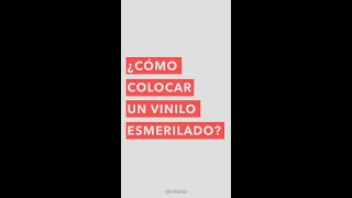 Video de Esmerilado liso (60 cm de ancho)