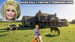 Dolly Parton’s Tennessee Home ★ Glamour, Faith, and a Quiet Life