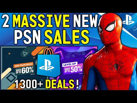 2 MASSIVE NEW PSN SALES Live Now! 1300+ Great PS4/PS5 Deals to Buy - New PSN PlayStation DEALS 2022