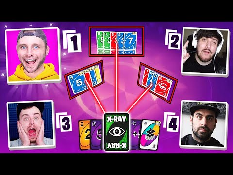 PRANKING My Friends with XRAY MOD in UNO