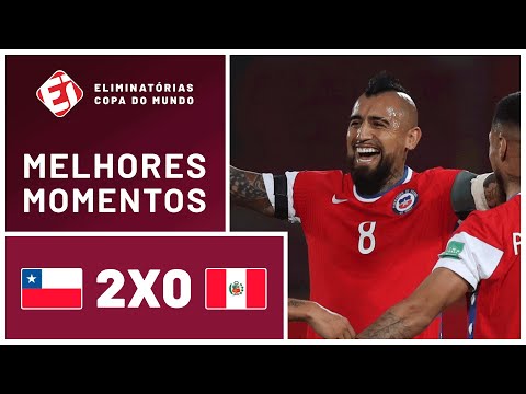 Gols e lances de Chile x Peru
