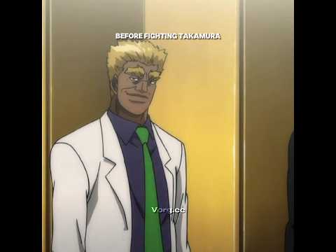 Takamura vs Hawk #hajimenoippo #takamura #animeedits #shorts