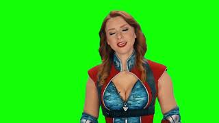 Firecracker “is she or he or they lying” Gen V green screen