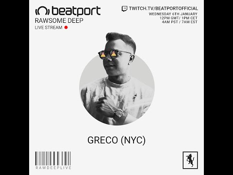 Greco DJ set - Rawsome Deep | @Beatport Live