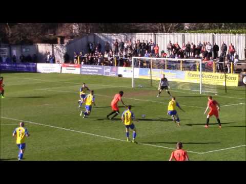 St Albans City 1-0 Dartford. 25 Mar 2017