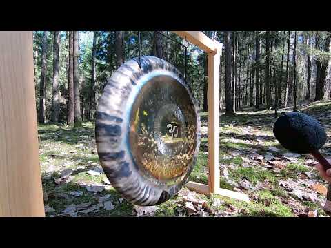 24" Crown Chakra Gong - Note F2 / 172.06 Hz - Made in Germany