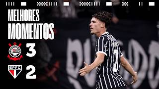 MELHORES MOMENTOS: CORINTHIANS 3 X 2 SÃO PAULO | BRASILEIRÃO 2026 | 15ª RODADA