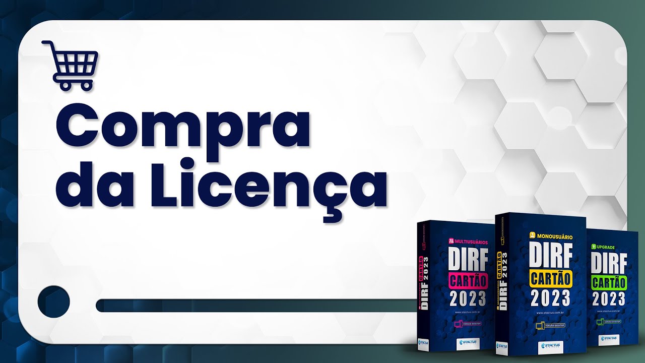 Compra da Licença - DIRF Cartão 2024