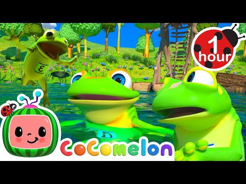 Five Little Speckled Frogs | CoComelon | Nursery Rhymes for Babies