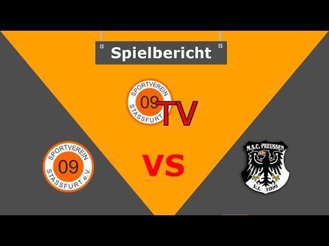 Spielbericht SV 09 Stassfurt - MSC Preussen Magdeburg
