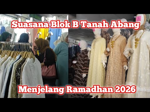 MANY PEOPLE ARE ALREADY HUNTING FOR EID CLOTHES IN TANAH ABANG