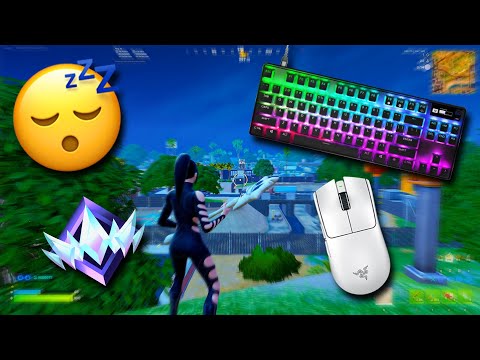 SteelSeries Apex Pro TKL ASMR 😴 Fortnite OG Ranked Reload Gameplay 🏆 Satisfying Keyboard 240 FPS 4K