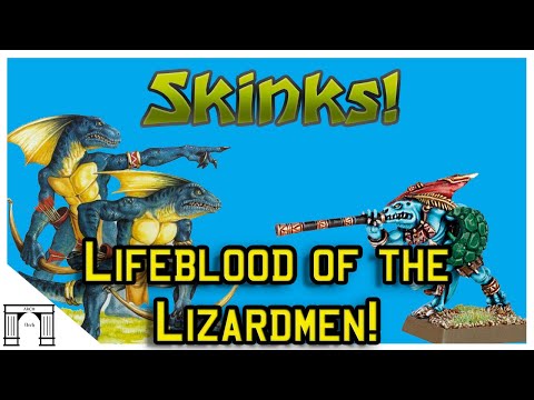 Warhammer Fantasy Lore! The Skinks of Lustria!