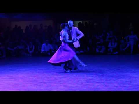  Mariano Otero  and  Alejandra Heredia  are  dancing  at  Festival Tango Lisboa  in  2016