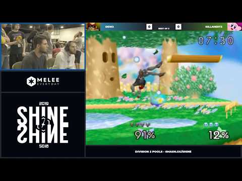 Shine 2019 - Dew2 (Kirby) Vs. KillaHertz (Kirby) Super Smash Bros. Division 2