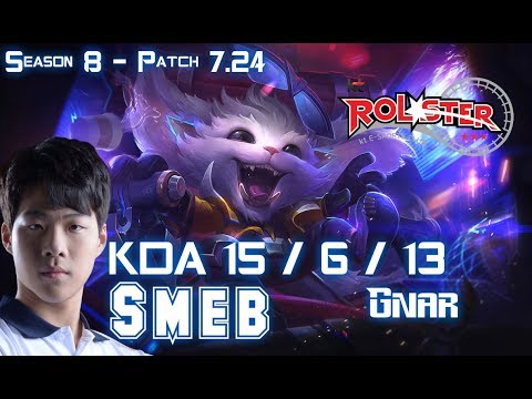 KT Smeb GNAR vs IRELIA Top - Patch 7.24 KR Ranked